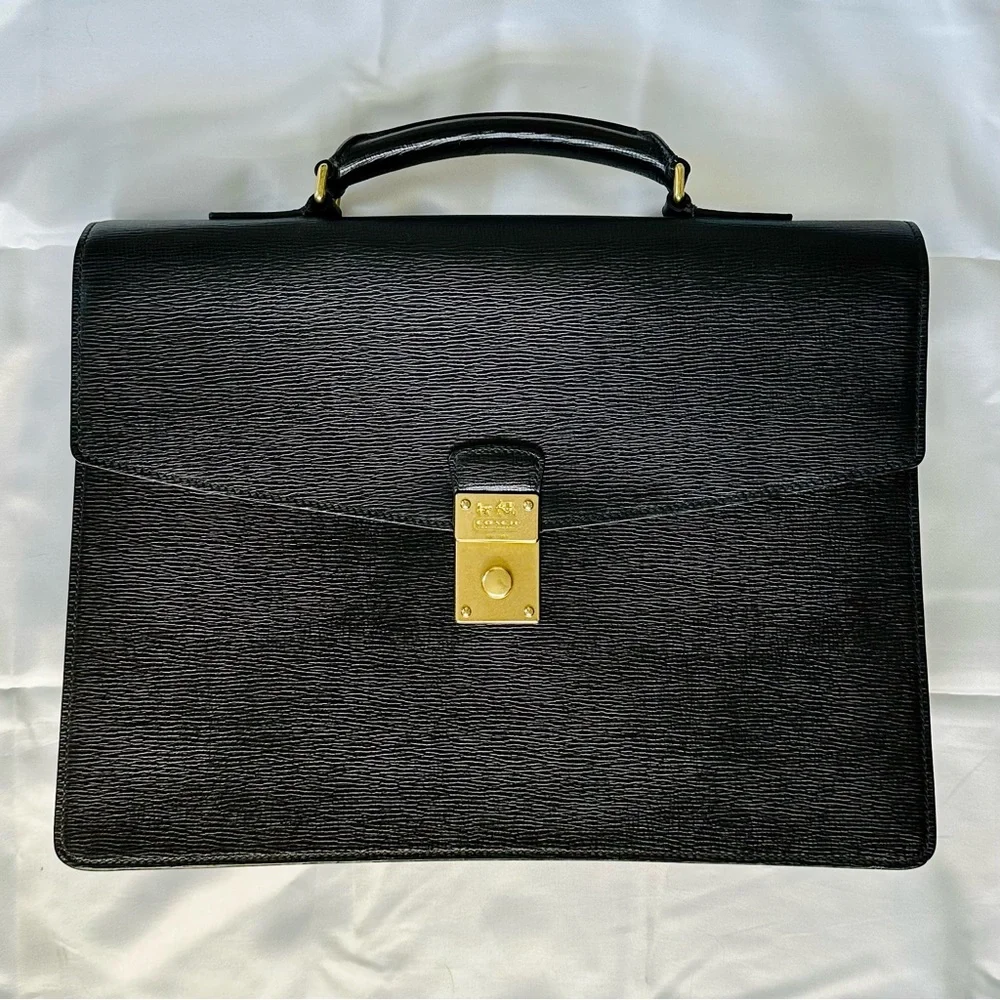 Coach Leather Briefcase